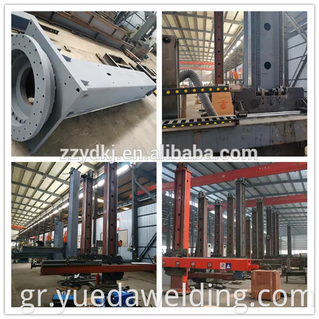 Yueda Cross Cross Welding Manipulator Νερό Δοχείο Μηχανή συγκόλλησης στήλης